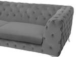 3-Sitzer Sofa SOTRA Grau - Silber