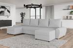 Ecksofa TUSCANY-U Grau