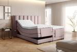 Boxspringbett Theo Pink - 158 x 220 cm