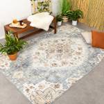 Vintage Gartenteppich Santo Mandala Blau - 120 x 170 cm