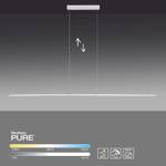 LED Pendelleuchte PURE LITE Silber - 160 x 120 x 160 cm