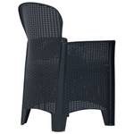 Chaise de jardin Anthracite