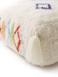 Pouf en laine Malika Fibres naturelles - 55 x 20 x 20 cm