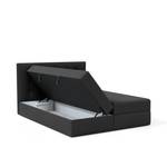 Boxspringbett Doppelbett Bett Bastiano Schwarz - Breite: 160 cm