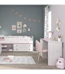 Bureau Enfant 1 Porte Snoozy Arêtes réversibles Tiroir et porte