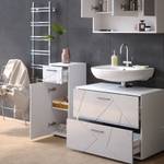 Mobilier de salle de bains Irma Blanc brillant - Blanc