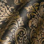 Vliestapete Klassisch mit Ornamenten Schwarz - Gold - Kunststoff - Textil - 53 x 1005 x 1 cm