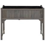 Hochbeet 316472 Grau - Massivholz - Holzart/Dekor - 54 x 120 x 110 cm