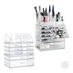 2 x Make Up Organizer transparent Durchscheinend