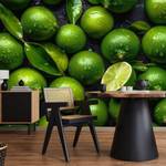 Papier Peint Citrons Verts Fruit Nature 400 x 280 x 280 cm