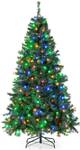 210cm Künstlicher Weihnachtsbaum Grün - Kunststoff - 115 x 210 x 115 cm