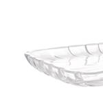 Grand plat en cristal élevé Verre - 19 x 14 x 36 cm