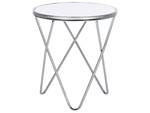 Table d'appoint MERIDIAN Imitation marbre blanc