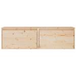 Wandschrank Set 2-teilig Braun - Holzwerkstoff - 60 x 35 x 30 cm