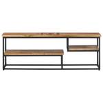 TV-Schrank D985 Braun - Massivholz - 30 x 39 x 110 cm