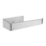 2 x Toilettenpapierhalter in Silber Silber - Metall - 16 x 4 x 8 cm