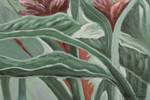 Acrylbild handgemalt Jungle Blossom