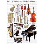 Puzzle Instrumente des Orchesters Papier - 26 x 6 x 36 cm