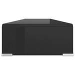 TV-Aufsatz 293728 Schwarz - 30 x 13 x 110 cm