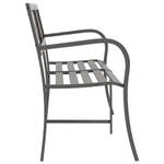 Banc de jardin 3005095-2 Gris - Métal - Matière plastique - 246 x 77 x 246 cm