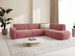 Ecksofa ERIN 4 Sitzplätze Pink