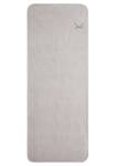 Schonbezug Liegenauflage mit Umschlag Silber - Naturfaser - 75 x 2 x 200 cm