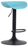 Tabouret de bar Anaheim Bleu - Noir