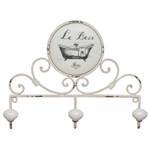 Accroche murale en porcelaine Le Bain 6 x 25 x 30 cm