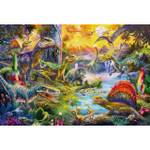 Puzzle Dinosaurier  inklusive Figuren Papier - 20 x 4 x 28 cm