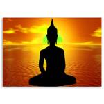 Leinwandbilder Buddha Sonnenaufgang 90 x 60 cm