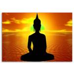 Leinwandbilder Buddha Sonnenaufgang 100 x 70 cm