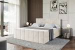 Boxspringbett MOETI-Z Beige - Breite: 140 cm - H4