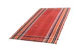 Tapis Jajim CXVIII Rouge - Textile - 147 x 1 x 269 cm