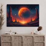 Bild Retro Planet XXI 40 x 30 cm