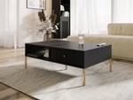 Table basse ISEO CT104 Noir - Doré