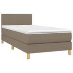 Boxspringbett 3017288-1 Taupe - 90 x 193 cm