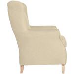 Lorris Ohrenbackensessel, beige Creme