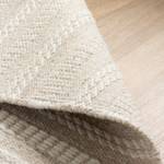 Handwebteppich Habo Schmale Streifen Beige - 120 x 180 cm