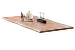 TOPS & TABLES Tisch DCLVII Braun - Metall - Massivholz - 180 x 74 x 90 cm