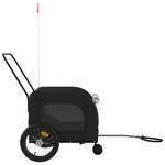 Remorque vélo pour chien 3028770-2 Noir - 121 x 65 x 63 cm