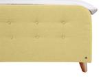 Nordic Box Boxspringbett Gelb - Breite: 202 cm - H2