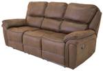 Sofa Saranda Eiche Schwarzbraun Dekor - 207 x 96 x 99 cm