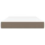 Taschenfederkern-Matratze 3015559-2 Taupe - Breite: 120 cm