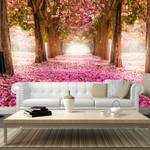 Pink grove Selbstklebende Fototapete