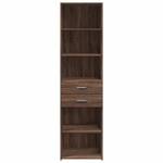 Highboard DE4061 Braun - Holzwerkstoff - 43 x 185 x 50 cm