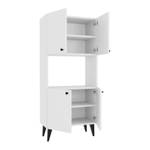 Armoire polyvalente Nes Blanc - Bois manufacturé - 60 x 135 x 32 cm