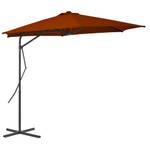 Parasol Brun rouge - 300 x 300 cm