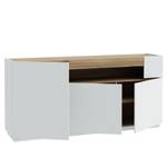 Sideboard Levin 3 LED Grau - Holzwerkstoff - 180 x 86 x 42 cm