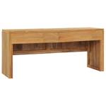 TV-Schrank D506 Braun - Massivholz - 35 x 45 x 100 cm