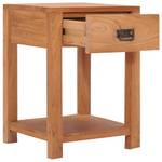 Nachttisch 287231 Braun - Massivholz - Holzart/Dekor - 35 x 50 x 35 cm